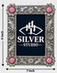 Daisy Corner Silver Frame