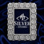 Floral Heritage Silver Frame