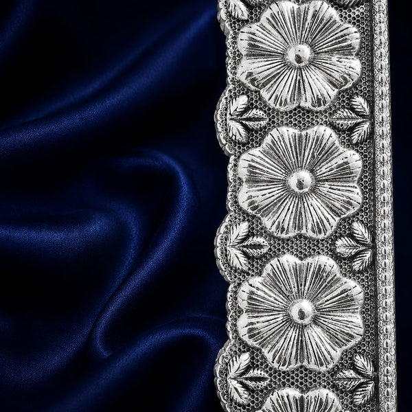Floral Heritage Silver Frame