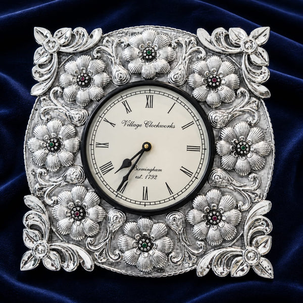Flower Wall Clock