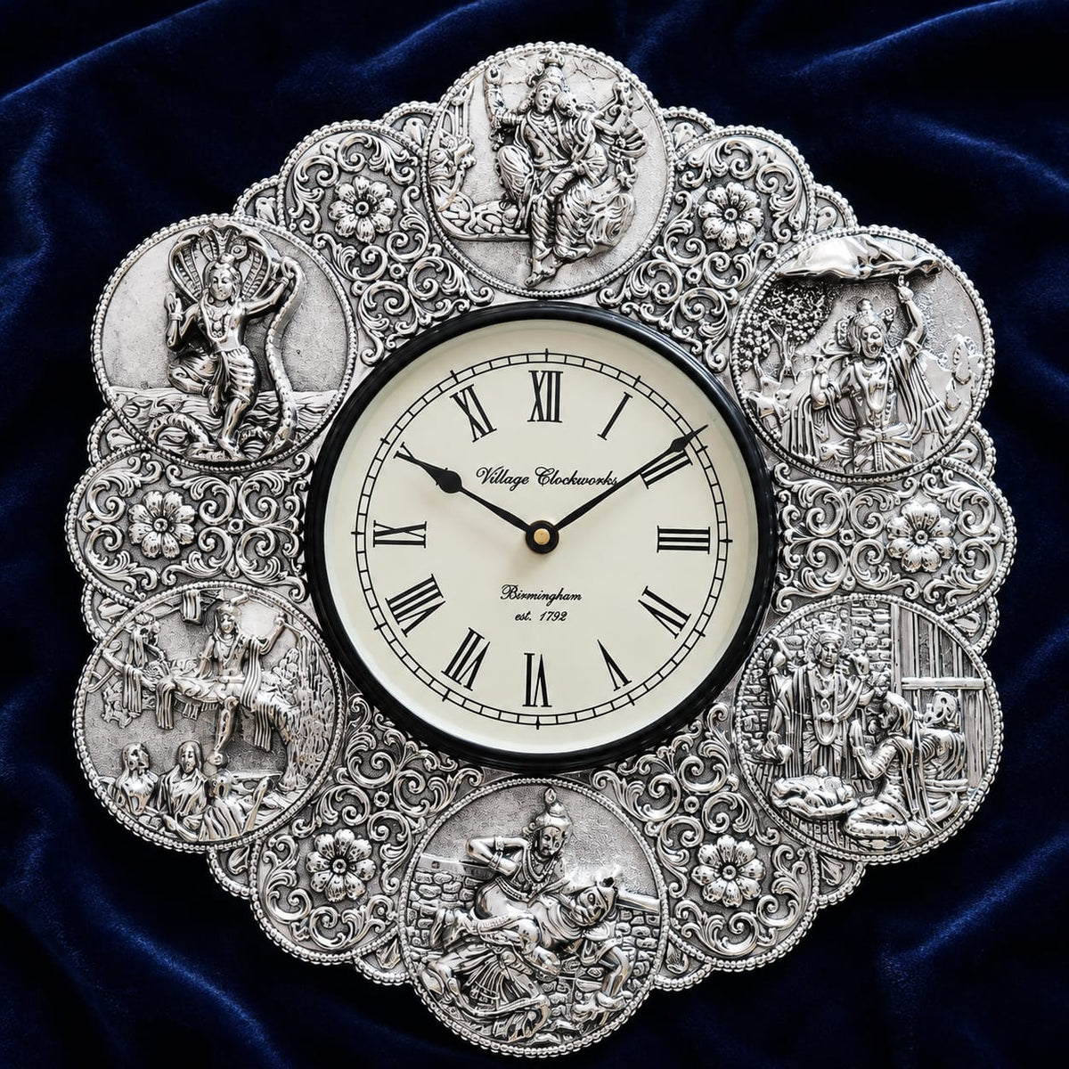 Radha Krishna Wall Clock Main image