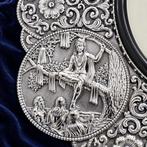 Radha Krishna Wall Clock