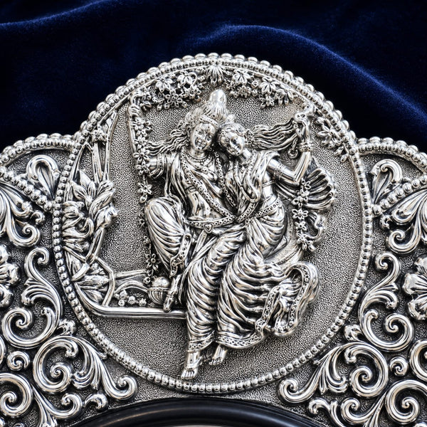 Radha Krishna Wall Clock