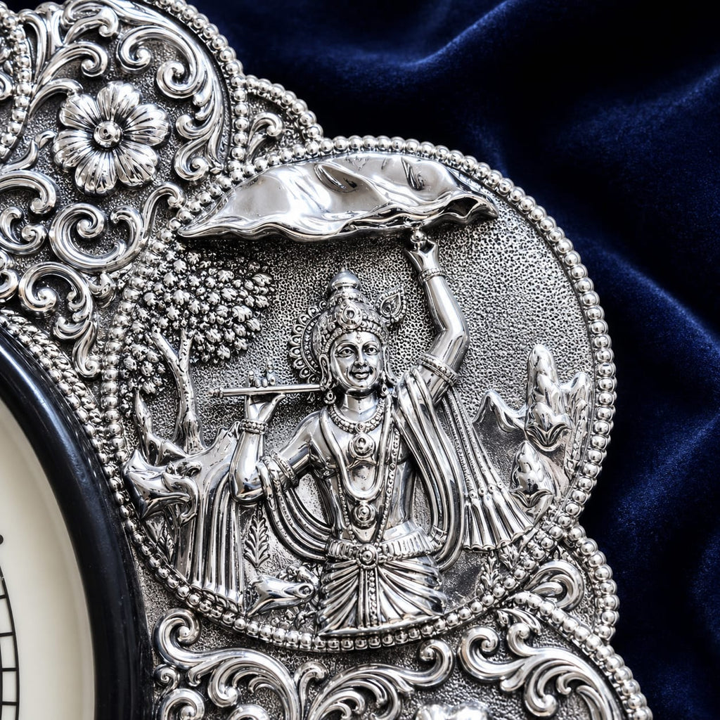 Radha Krishna Wall Clock
