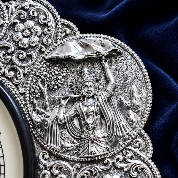 Radha Krishna Wall Clock
