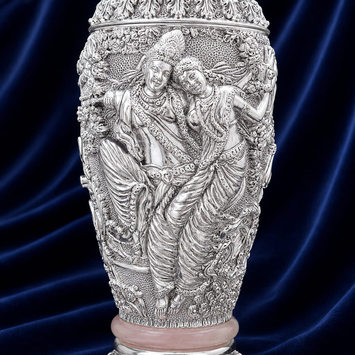 Radha Krishna vase
