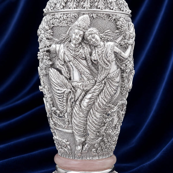 Radha Krishna vase