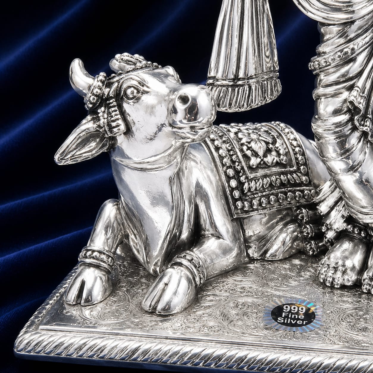 Vrindavan Bliss- Radha Krishan with Cow Secondary image