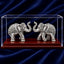 Royal Elephant Pair Cabinet