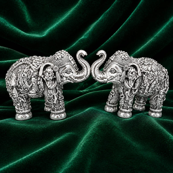 Shri Krishna Elephant Pair