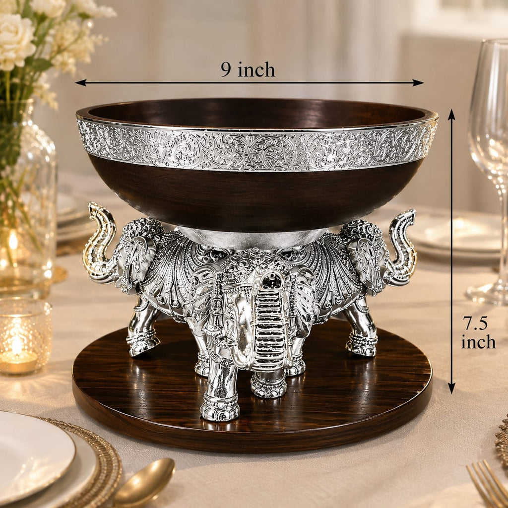 ELEPHANT WITH BOWL