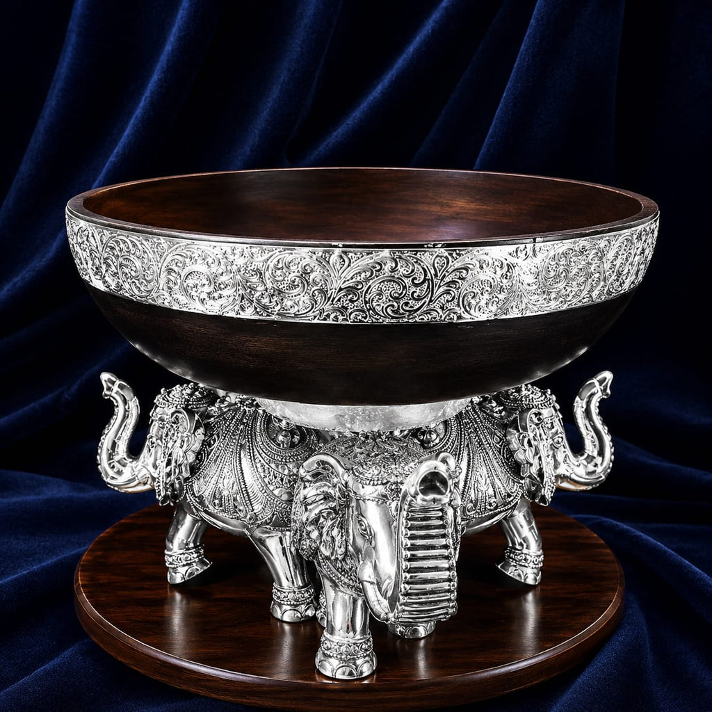 ELEPHANT WITH BOWL