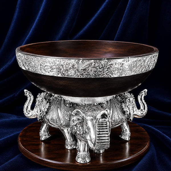 ELEPHANT WITH BOWL