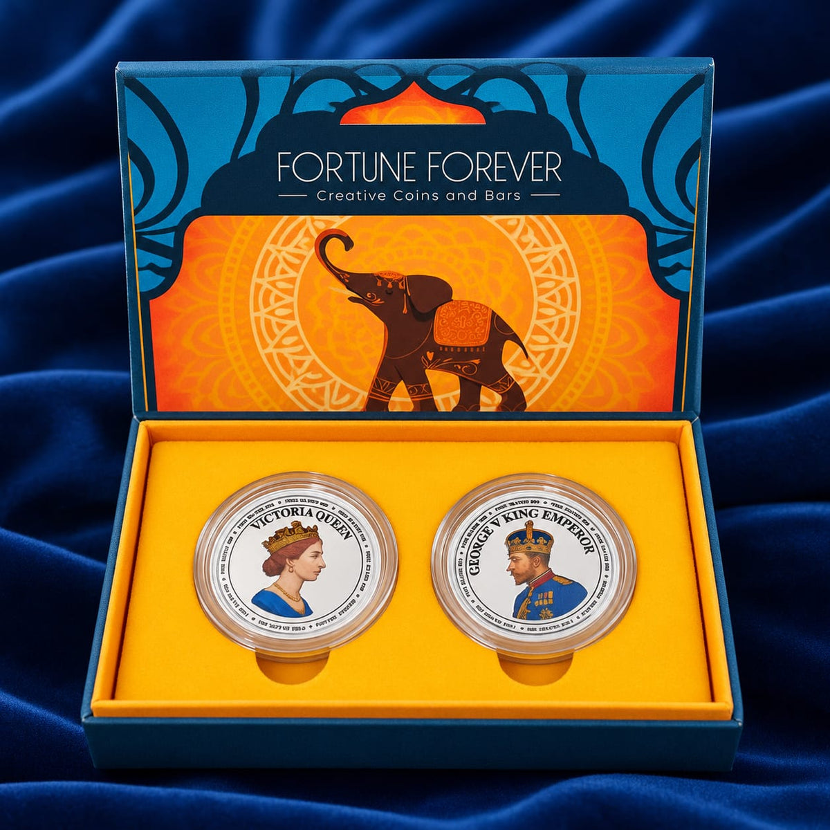 Box Coin King Queen