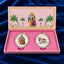 Box Packaged Coins Gifting Radha Kishan Ji