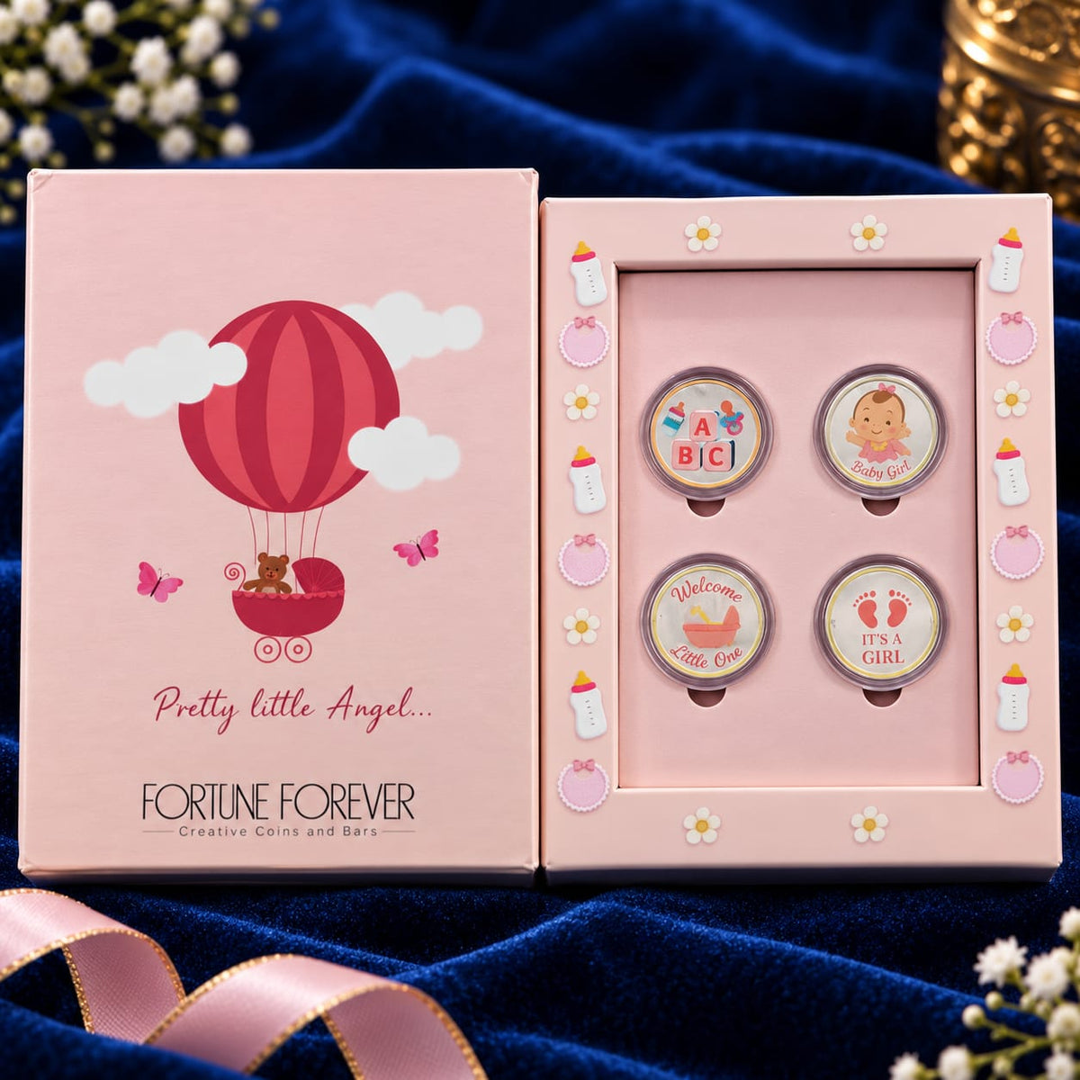 Little Angel Silver Coin Baby Gift Set Main image