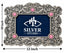 Floral Pink Stone Silver Frame