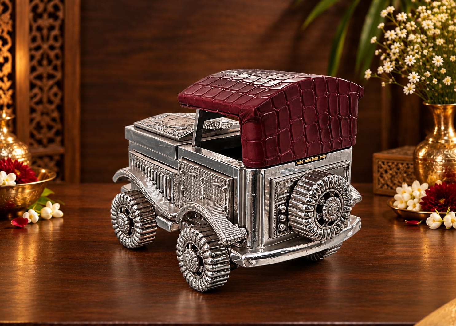 Vintage Car Dry Fruit Box Secondary image