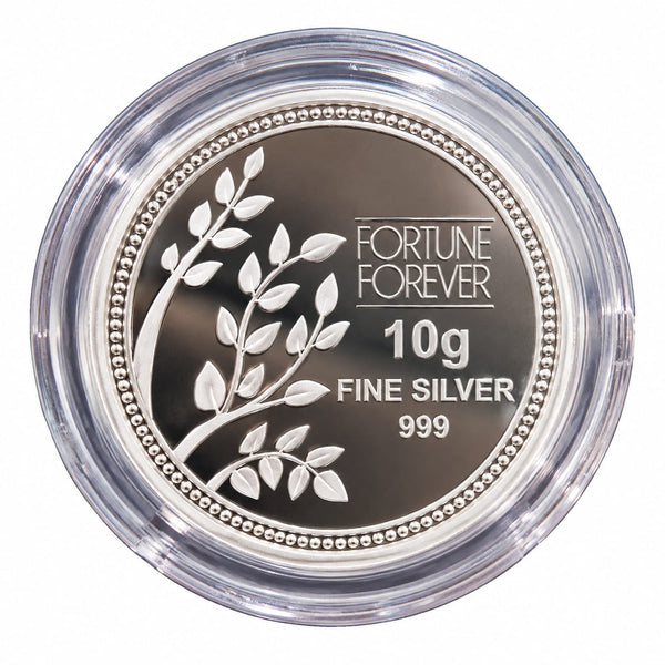 Happy Wedding Silver Coin, 10gm