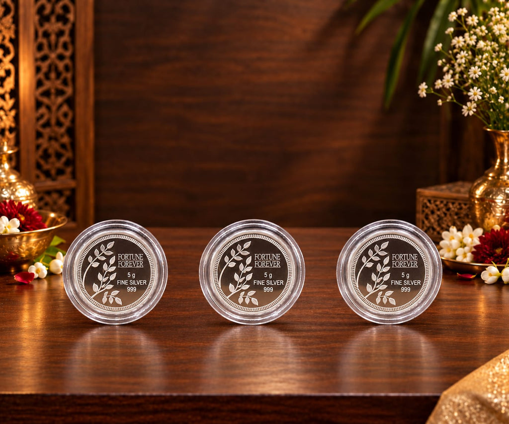 Baarat Silver Coin, 15gm
