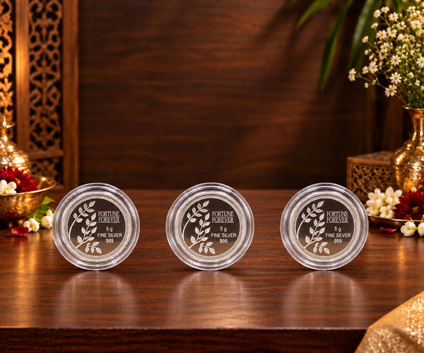 Baarat Silver Coin, 15gm