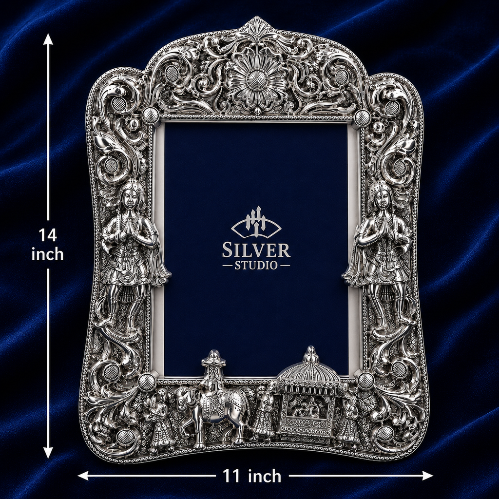 Royal Shubh Vivah Silver Frame