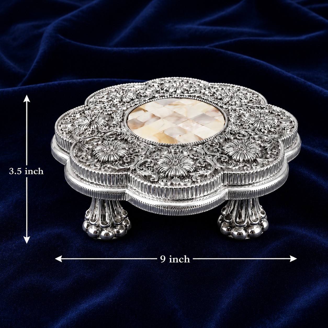 Round Chowki 9 Inch