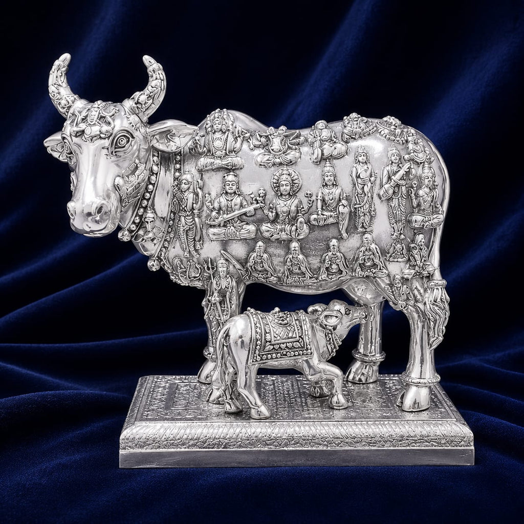Small Cow With Divinity Cabinet