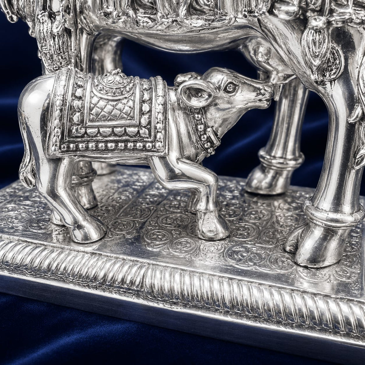 Small Cow With Divinity Cabinet