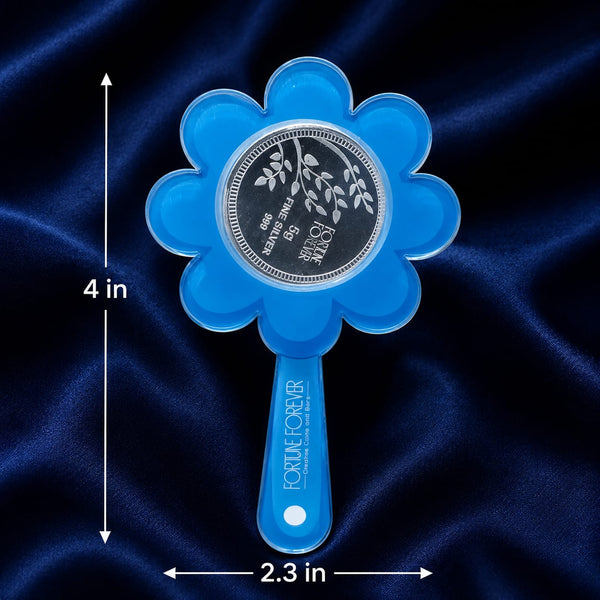 Little Bloom Silver Teddy Rattle, 5gm